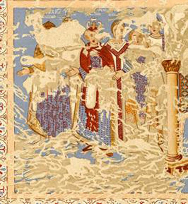 Mysterious fresco Six Kings of the Earth 8