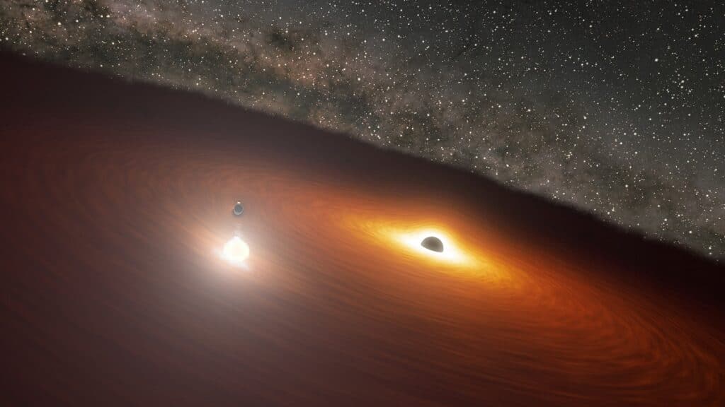 Radioastron helped detect a binary system of supermassive black holes