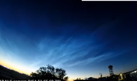 Scientists are surprised by a powerful flash of Noctilucent Clouds