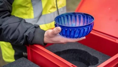 Stained glass Roman bowl discovered in oldest city in the Netherlands 1