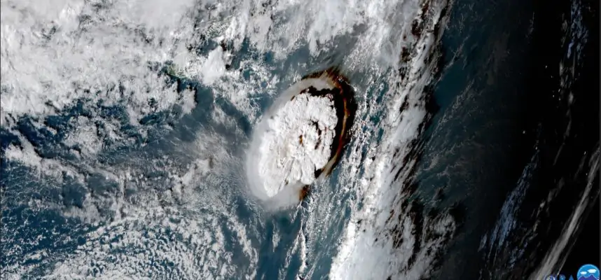 Tonga volcano eruption equivalent to hundreds of bombs dropped on Hiroshima NASA says