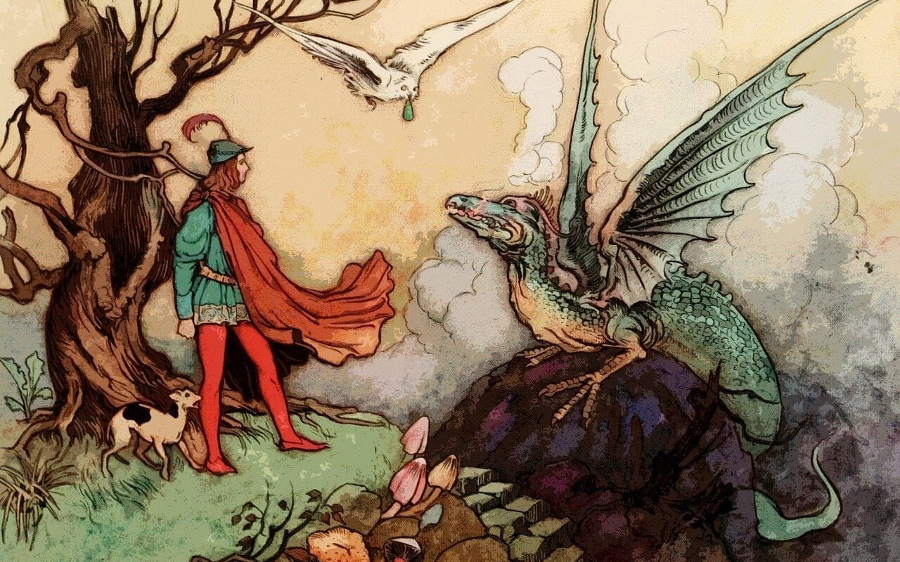image of the dragon in medieval symbolism 1