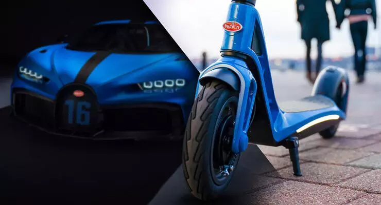 legendary Bugatti has entered the electric vehicle market With scooter 1