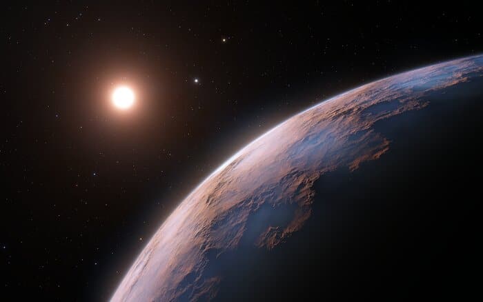 A mini earth has been opened near the nearest star 1