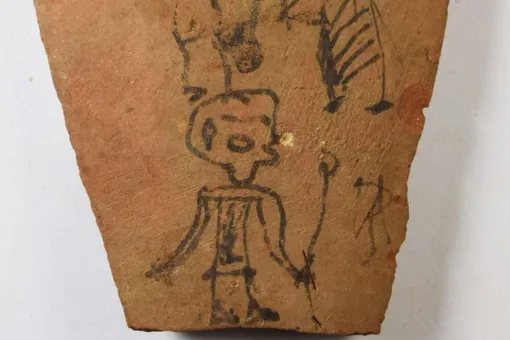Archaeologists have found ancient Egyptian school notebooks Fragments of childrens homework have been preserved on them 1