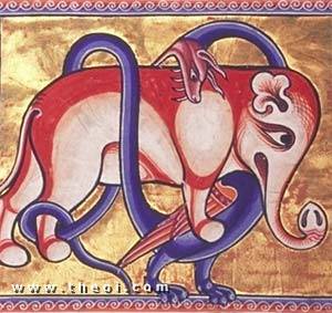 Description of the Indian dragon in ancient texts