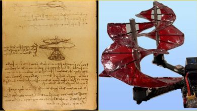 Engineers have created a helicopter according to the drawings of Leonardo da Vinci 1