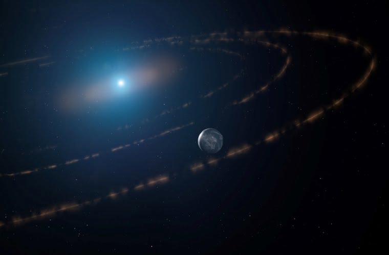Found evidence of a habitable zone planet lurking in orbit around a white dwarf