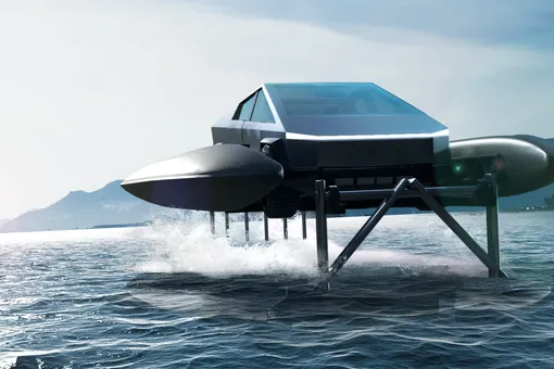 From Tesla Cybertruck it will be possible to make a catamaran and a motorhome 1