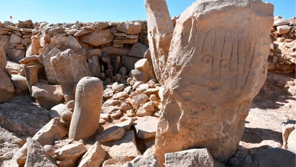 In Jordan they found a shrine that is thousands of years old