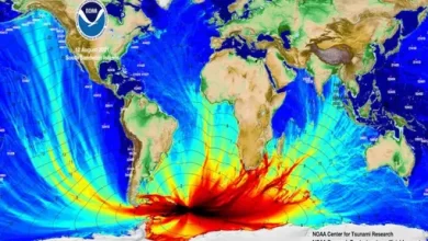 Invisible earthquake provoked a powerful tsunami
