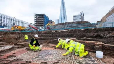 Largest Roman mosaic in 50 years discovered in central London 1