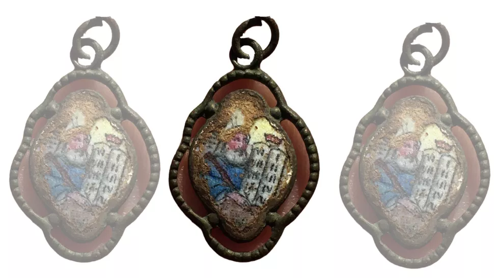 Pendants from Holocaust victims found near gas chamber in Poland 1