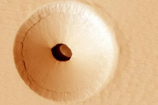 Strange holes on Mars what are they and why are they so important to humanity