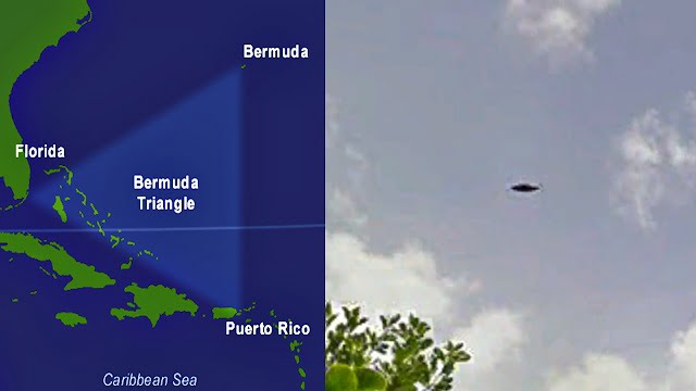 UFO found in the center of the Bermuda Triangle 2