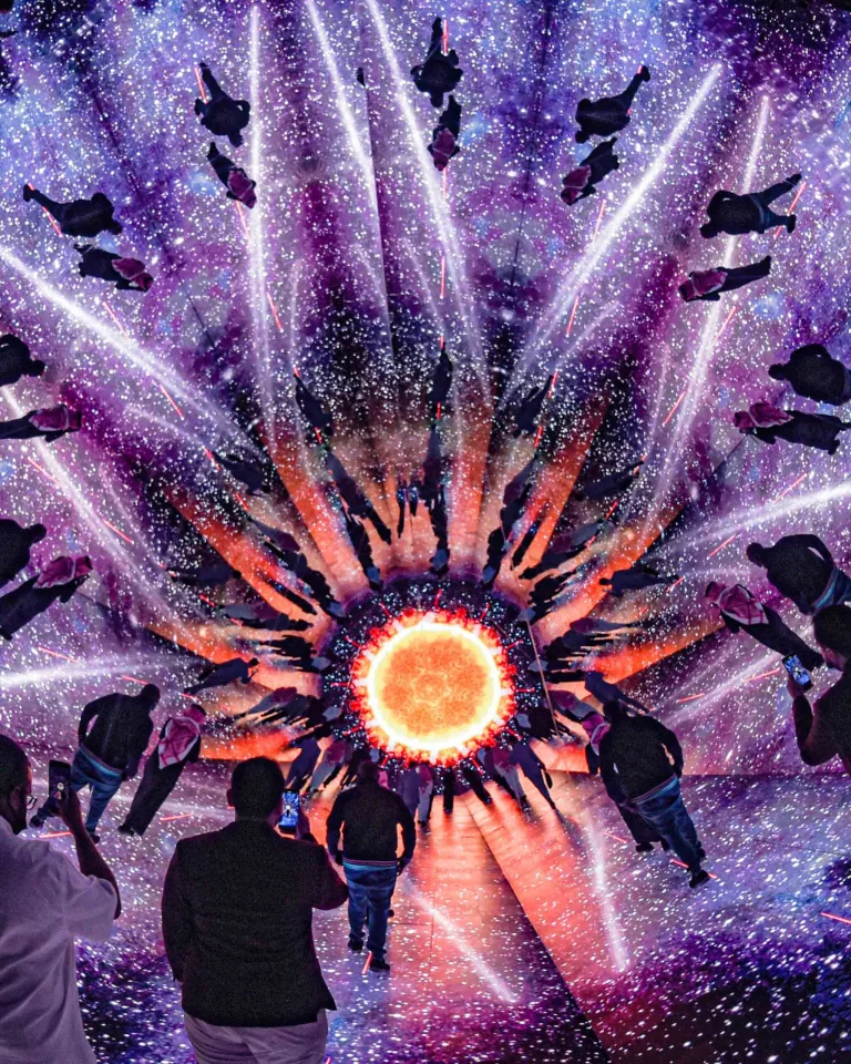 Worlds biggest walk through kaleidoscope delivers psychedelic visuals 2