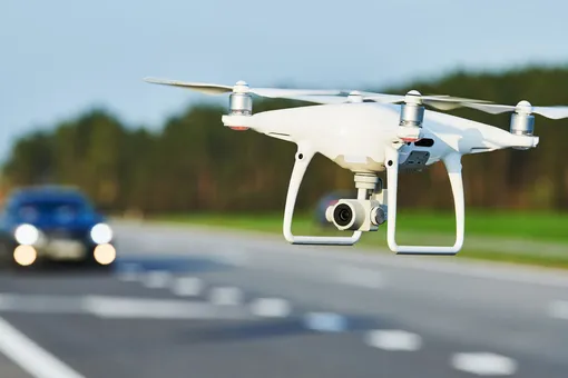 how drones monitor drivers and help the traffic police 1