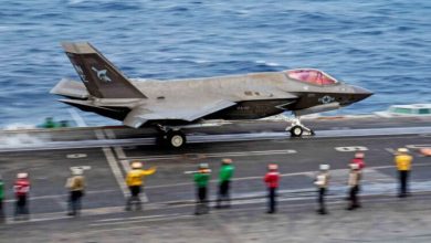 radar absorbing coating of the latest F 35C fighters was badly damaged by sea conditions 1