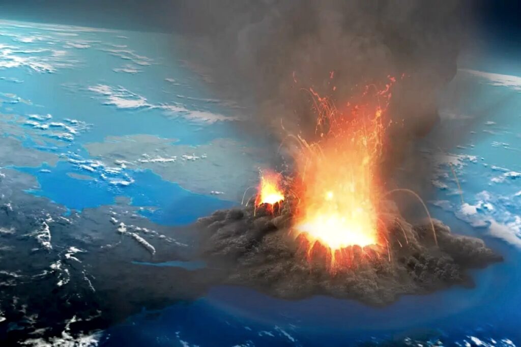 Geologists have found traces of mega eruptions that humanity experienced in the Stone Age