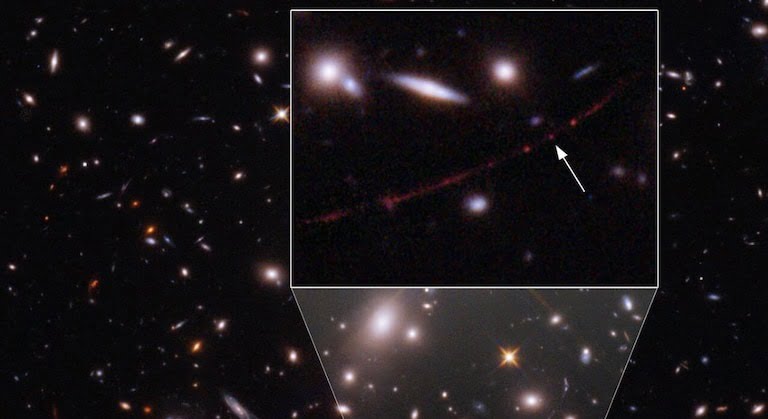 Hubble has discovered the most distant star