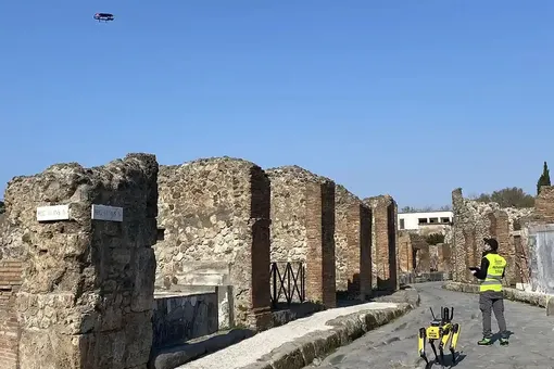 Pompeii uses the latest technology to recreate an ancient reality