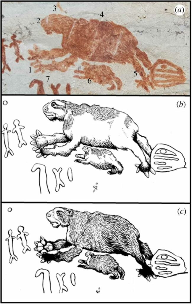Prehistoric drawings from the Amazon show extinct giants 2