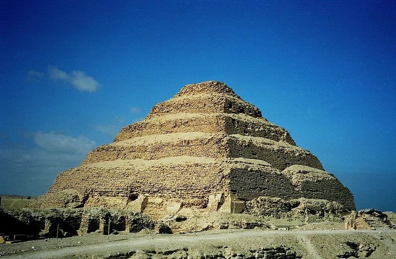Pyramid of Djoser is the oldest pyramid in the world 2