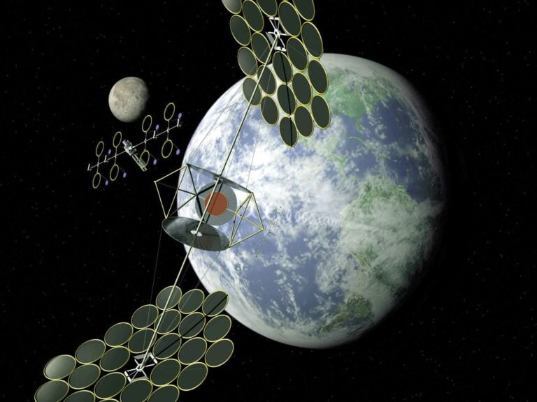 Solar power plant in space a way to solve earthly problems or vice versa 2