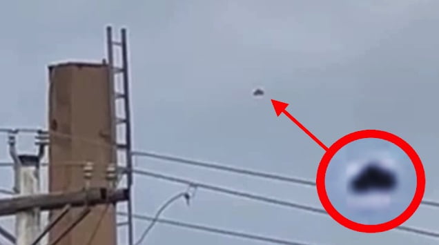 Triangular UFO seen in the US state of Georgia VIDEO 2