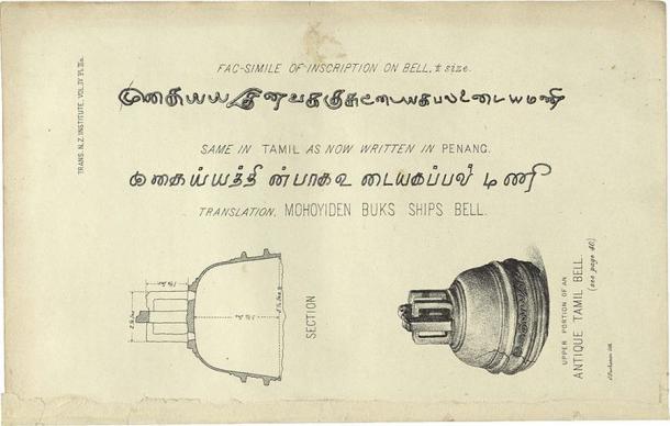 age old mystery of the New Zealand Tamil bell 3