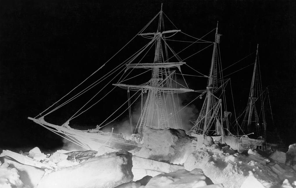 wreckage of a ship that sank over 100 years ago was found in the west of Antarctica