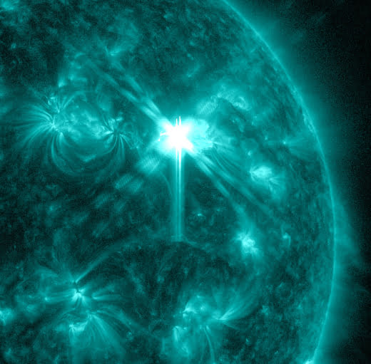 An X1 3 class flare occurred on the Sun