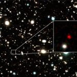 Astronomers have discovered a huge object located farther than anything found in the universe