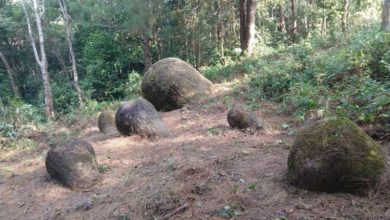Giant stone jars discovered in India 1