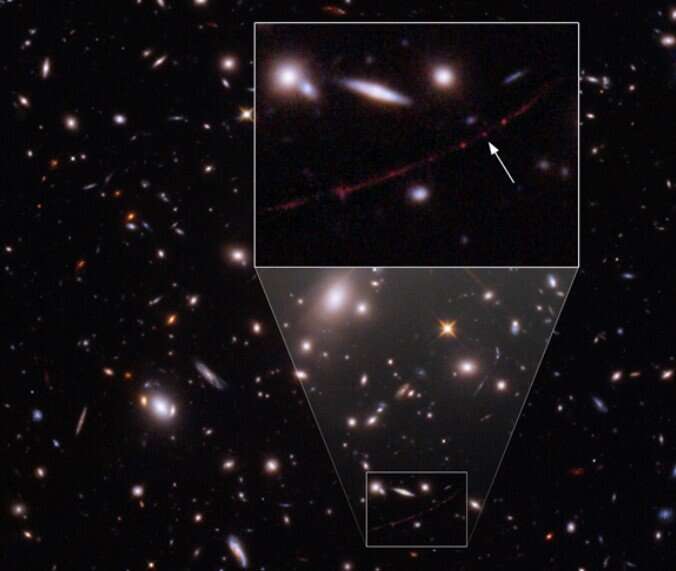 Hubble helped discover the most distant star known to science