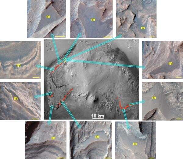 Mysterious rock layer in Gale Crater on Mars awaits study by Curiosity rover