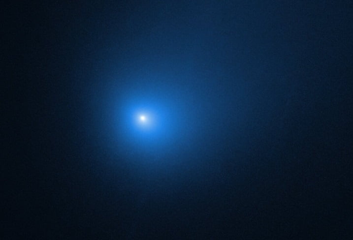 NASA announced the discovery of the largest comet
