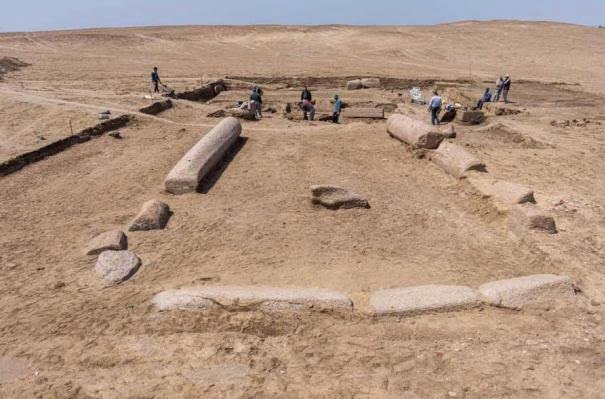 Ruins of the ancient temple of Zeus were discovered by archaeologists in Egypt 3