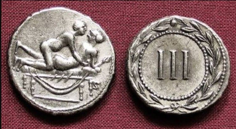 Spintriae Roman tokens with unknown purpose 2