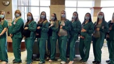 10 nurses and one doctor got pregnant at the same time
