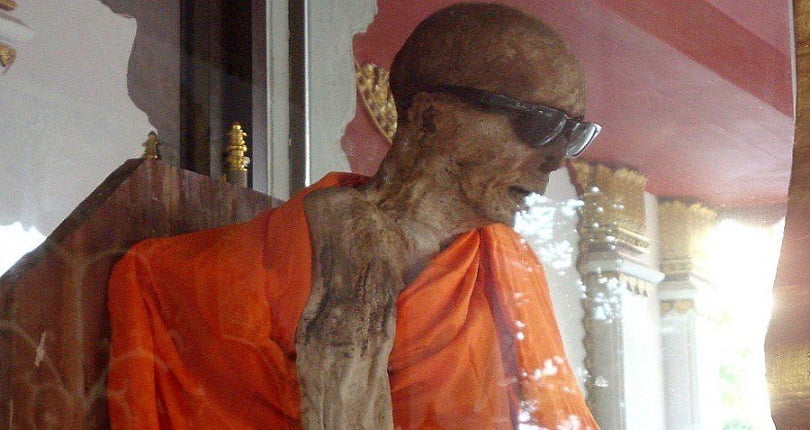 Buddhist monks mummified their bodies while still alive 2