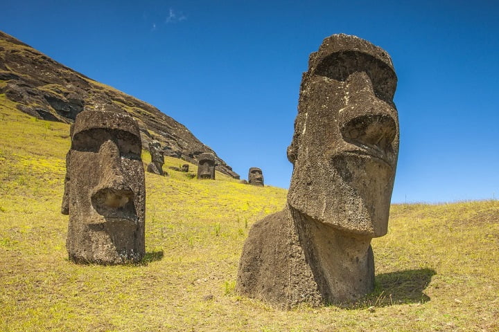 Easter Island idols may have been installed recently 1
