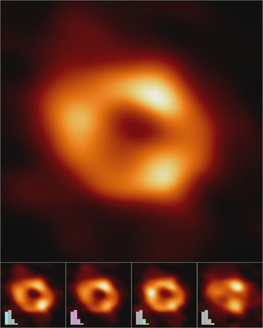 First ever image of a black hole at the center of the Milky Way 2