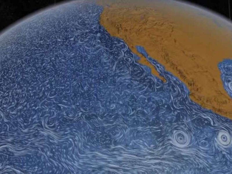 Global warming has accelerated sea currents