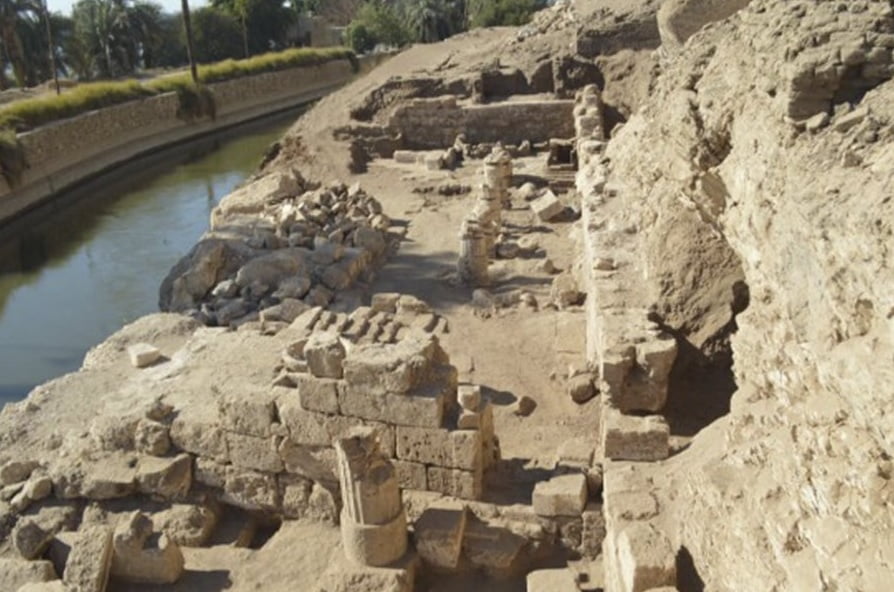 In Egypt archaeologists have discovered the ruins of the temple of Isis and many other artifacts