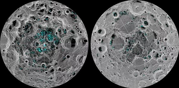 Scientists have figured out how ice appeared on the moon 2