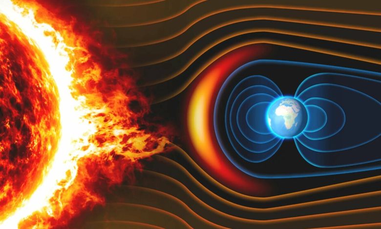 Solar wind and where it blows