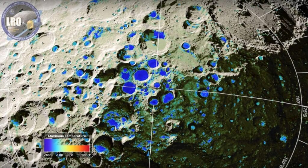 Volcanic eruptions left quadrillions of liters of water on the moon