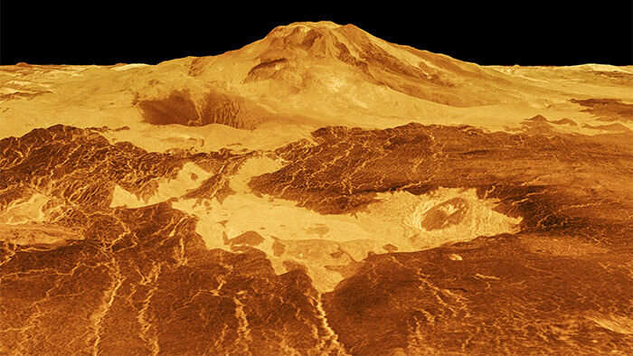 Volcanoes may have killed Venus by triggering a greenhouse effect