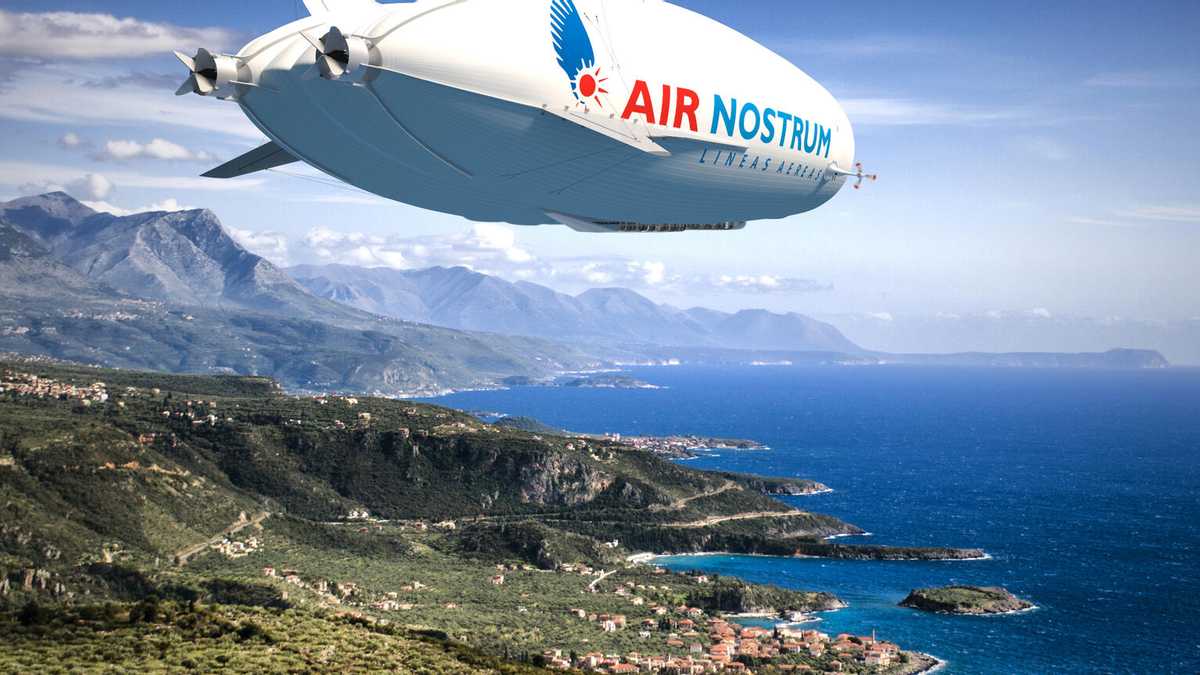 Air Nostrum will launch regional airship flights in Spain
